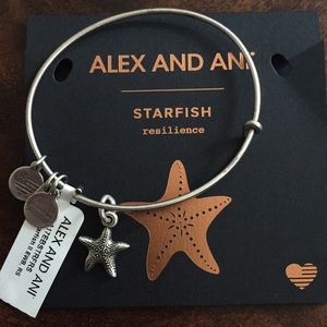 New with tags - Alex and Ani starfish bracelet